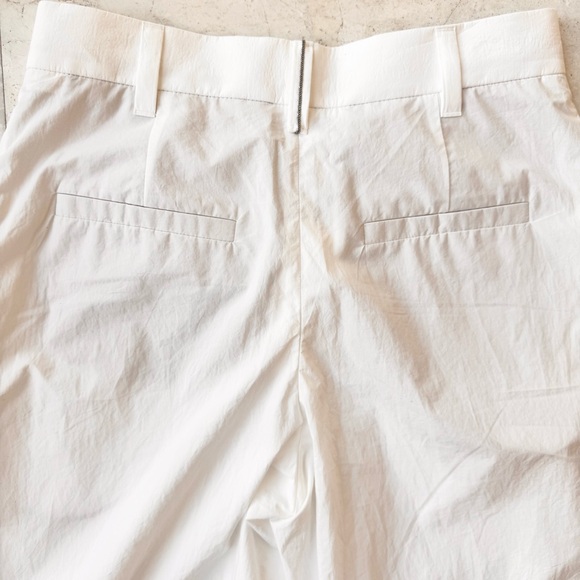 Brunello Cucinelli White Wide-Leg Pants size 4 - Picture 8 of 14